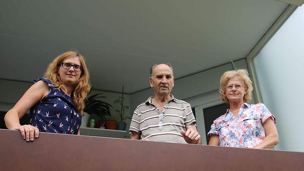 Sonja Zaugg, Johann und Maria Reinprecht vom Haus gegenüber kannten die Familie, deren zweiter Sohn (21) jetzt psychologisch betreut wird