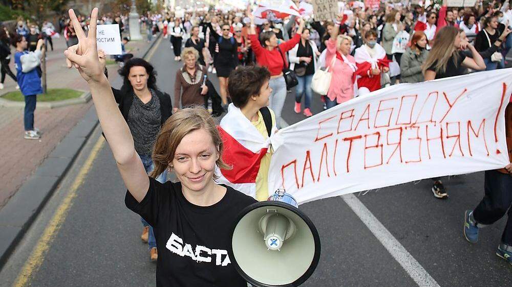 Tausende Frauen gingen auf die Straße