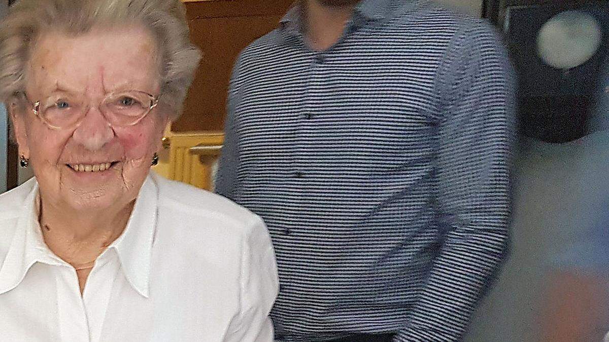 Stefanie Ganotz ist 94 Jahre alt und stammt aus Stallhofen