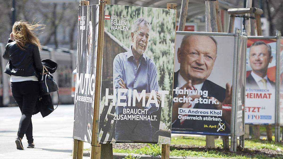 Am 24. April wählt Österreich