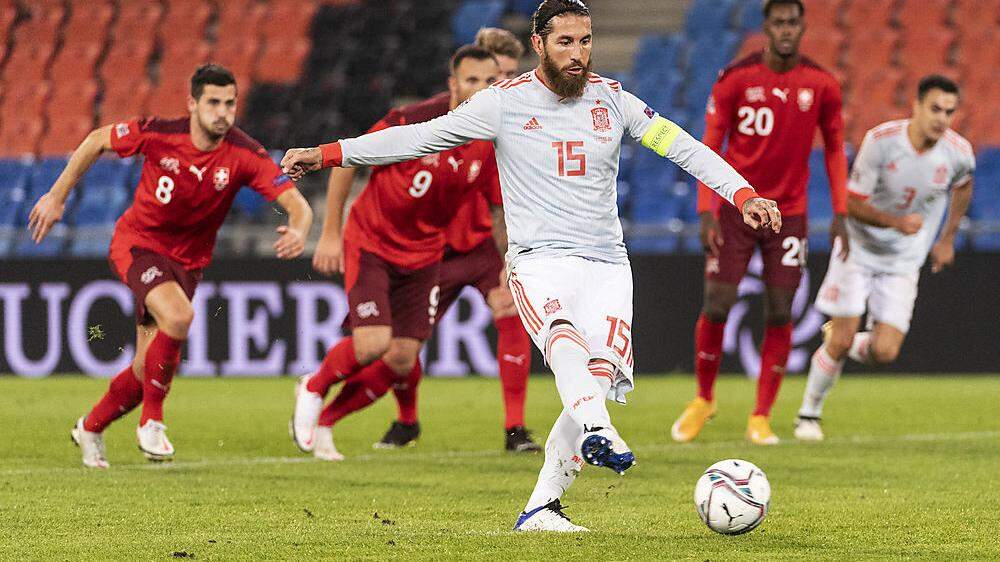 Nach 25 getroffenen Elfern scheiterte Ramos gegen die Schweiz gleich zweimal