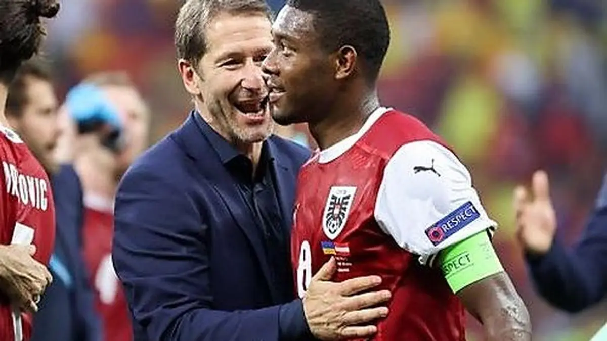 Franco Foda und David Alaba