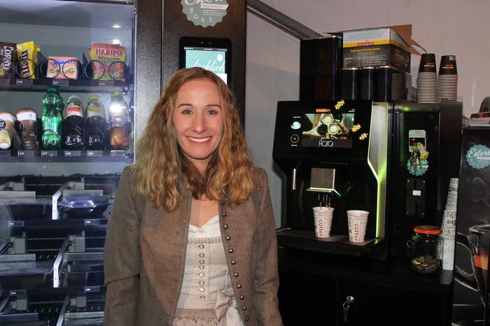 Sandra Esterl und ihre Automaten  