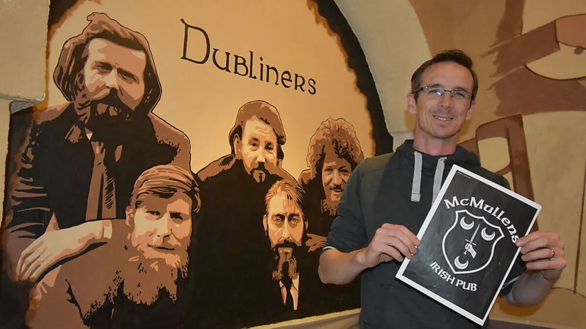 Mullen hat das neue Pub mit Liebe zum Detail eingerichtet