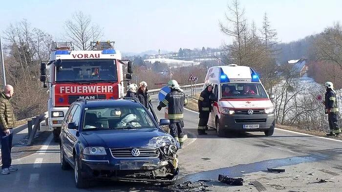 Unfall bei Vorau