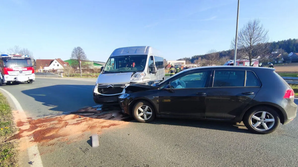 Bei dem Zusammenstoß wurde niemand verletzt