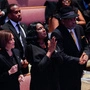 Vizepräsidentin Kamala Harris sprach den Angehörigen ihr Beileid aus