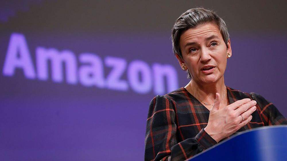 EU-Wettbewerbskommissarin Vestager erhebt schwere Vorfürfe gegen Amazon 