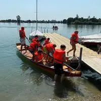 Für die Feuerwehrjugend im Bezirk Jennersdorf ging es auf der Zille zum Königsdorfer Badesee