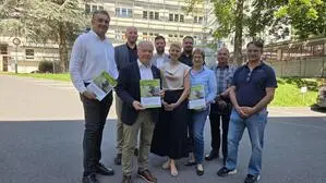 Die Stadtgemeinde Feldbach präsentierte im Zuge der „Qualitätsoffensive Schulen Feldbach“ den finalen Bauabschnitt am Schulcampus in der Ringstraße