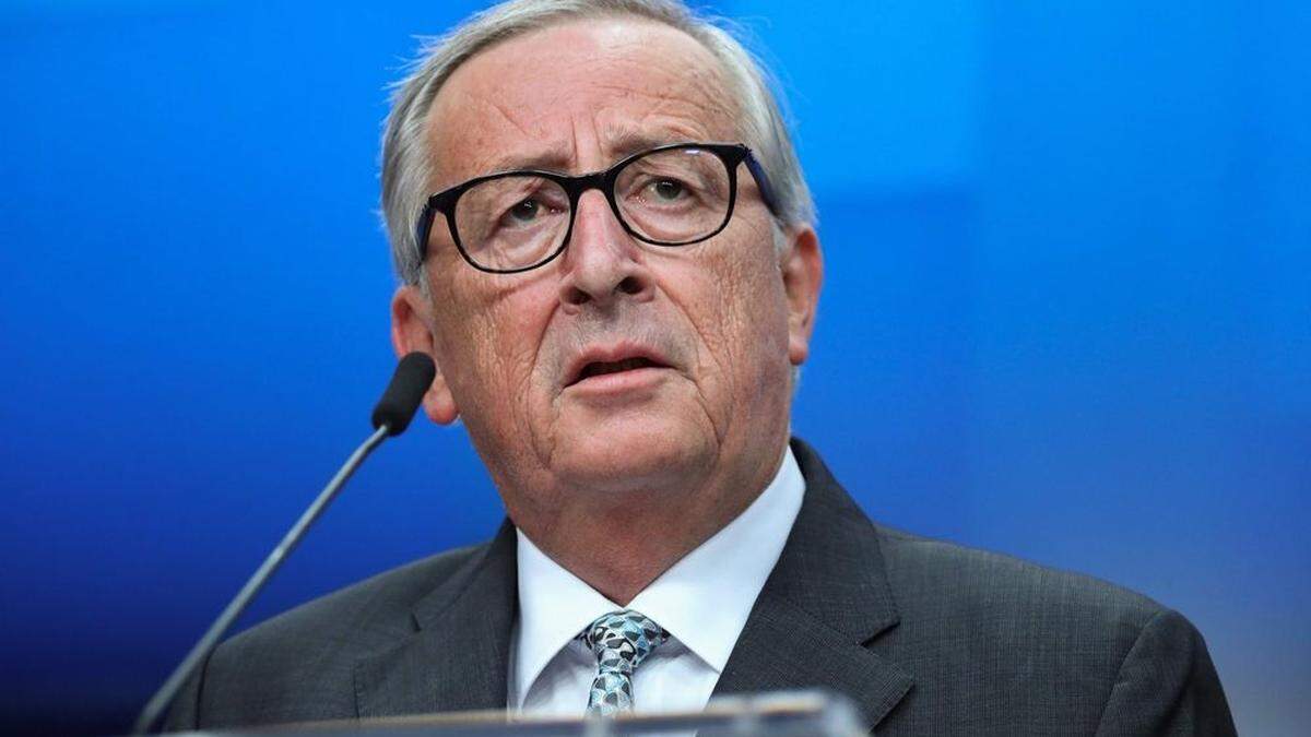 Jean-Claude Juncker übte scharfe Kritik am EU-Kurs