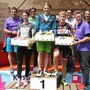Kirschblütenlauf-Tagessieger:  Stefan Sandrieser, Elisabeth Mikl, Hilde Gaggl, Robert Stark, Rene Hilber, Beate Prettner, Arno Arthofer, Brigitte Lebitschnig 