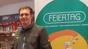 Fleischereichef Roman Feiertag