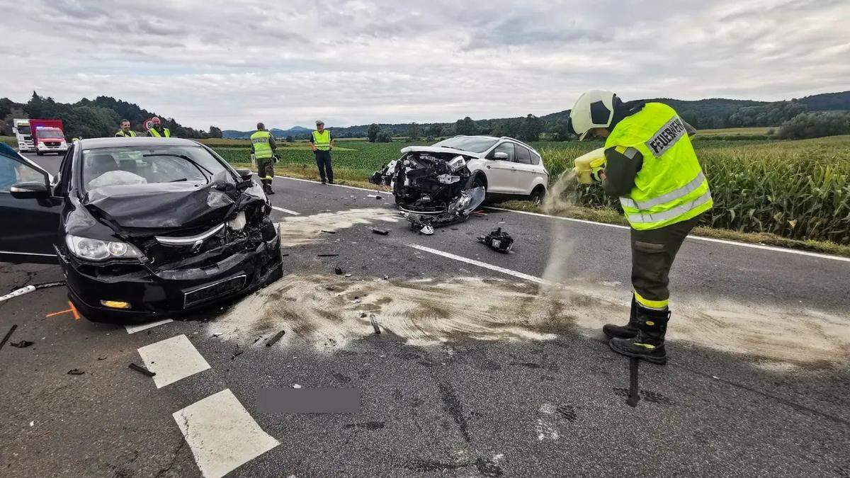 Im Ortsgebiet von Rohr an der Raab kam es am Donnerstagnachmittag zu dem Unfall