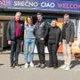 Bei der Frühjahrsmesse (von links) Stefan Gailer, Victoria Gailer, Thomas Kirchmair, Nicole Mitsche und Rainer Holz (Verein ZHIG)