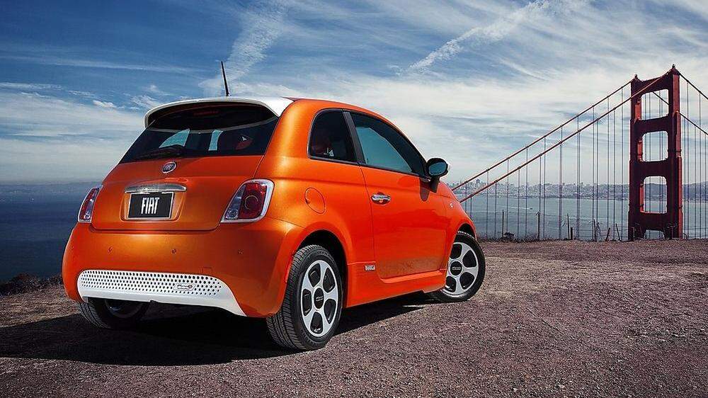 Für die USA hat Fiat bereits eine Elektro-Version des 500 aufgelegt
