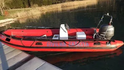 Mit diesem Boot kam es zu dem Unglück