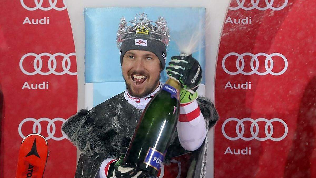 Hirscher siegte vor Matt und Kristoffersen