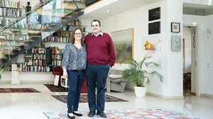 "Es ist meine dreidimensionale Visitenkarte", sagt Architekt und Museumschef Peter Liaunig