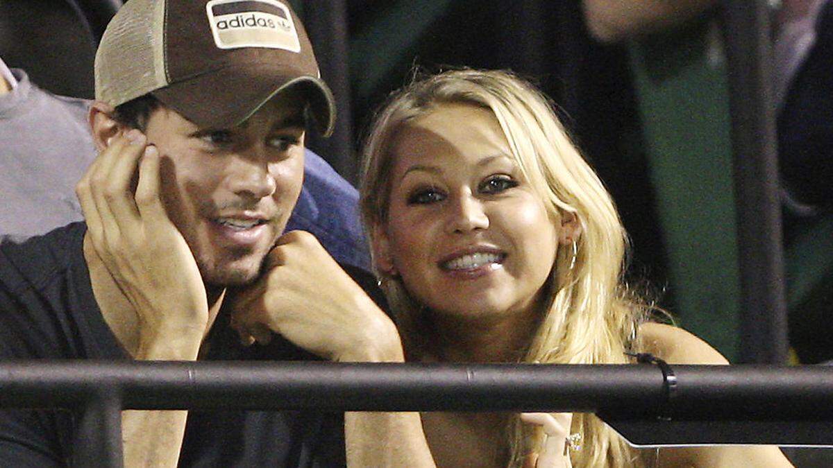 Enrique Iglesias und Anna Kournikova 