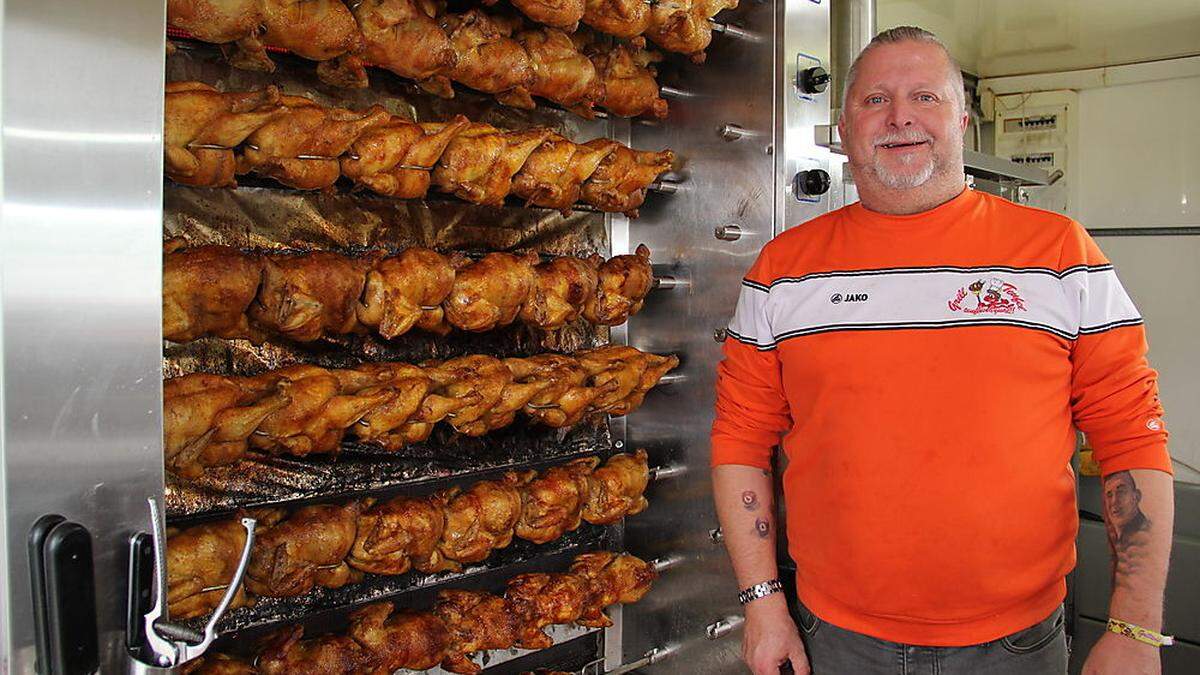 &quot;Grillteufel&quot; Ewald Velikogne aus Wolfsberg