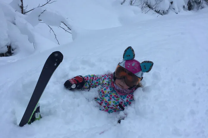Ein Schneehaserl ist am Rittisberg vom Weg abgekommen