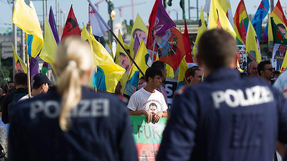 Öcalan-Demo im Vorjahr in Wien