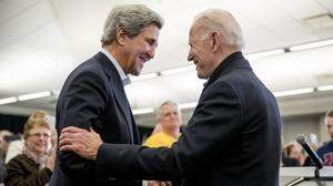 Alte Freunde: John Kerry und Joe Biden
