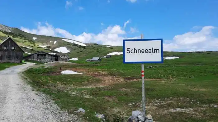 Ehrenamtlich halfen zehn Freiwillige dabei, die Almweiden der Schneealm zu sanieren und die Biodiversität zu schützen