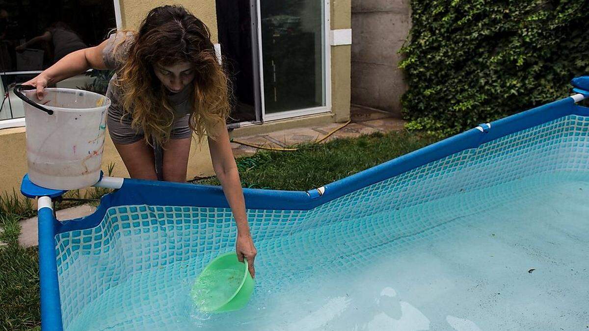 Vor allem in der Region um Santiago wird das Wasser knapp