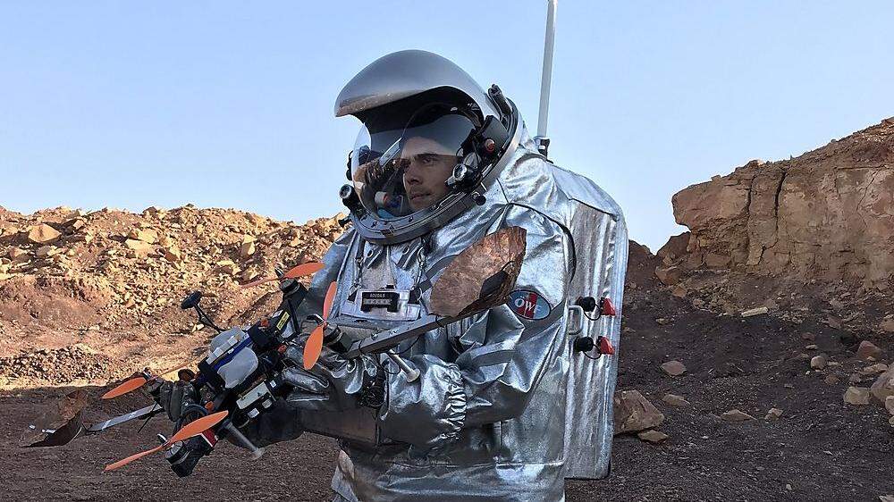 Die Mars-Mission wurde im Vorjahr in der Negev-Wüste in Israel simuliert