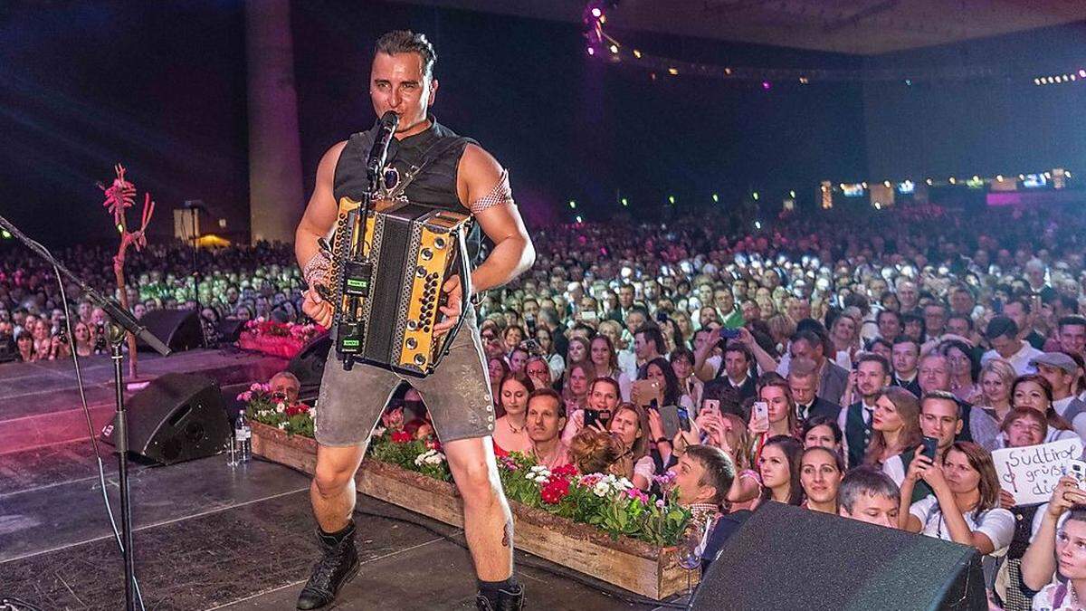 Auch Andreas Gabalier spielte beim Bauernbundball groß auf