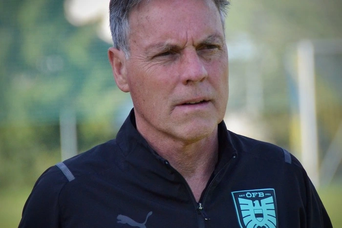 Österreichs U15-Trainer Hermann Stadler