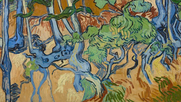 "Tree Roots", also Baumwurzeln, heißt dieses letzte Gemälde des niederländischen Malers Vincent van Gogh. Der Künstler malte es am 27. Juli 1890 - am selben Tag fügte er sich eine Schusswunde zu und starb zwei Tage später. Lange Zeit war das Bild der Fachwelt ein Rätsel.
