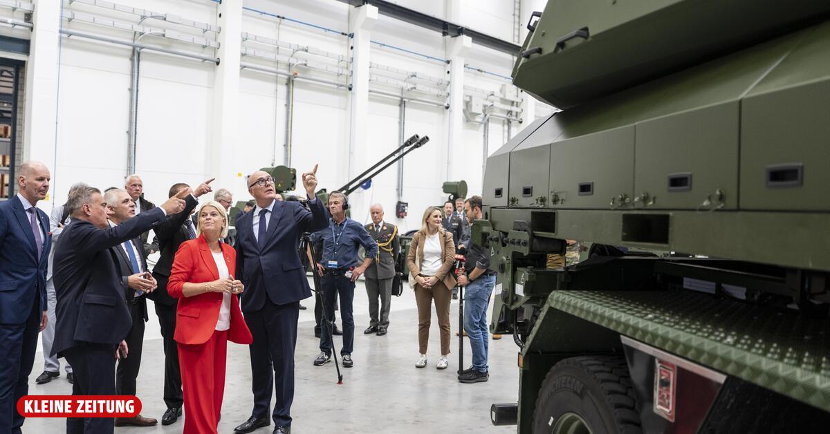 Tanner bei Rheinmetall: Die Schweizer wollen Österreichs neue Flugabwehr fristgerecht liefern