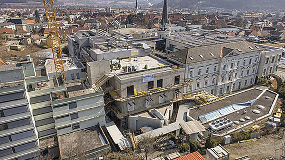 Der Umbau im Krankenhaus der Barmherzigen Brüder in St. Veit soll 2024 abgeschlossen sein