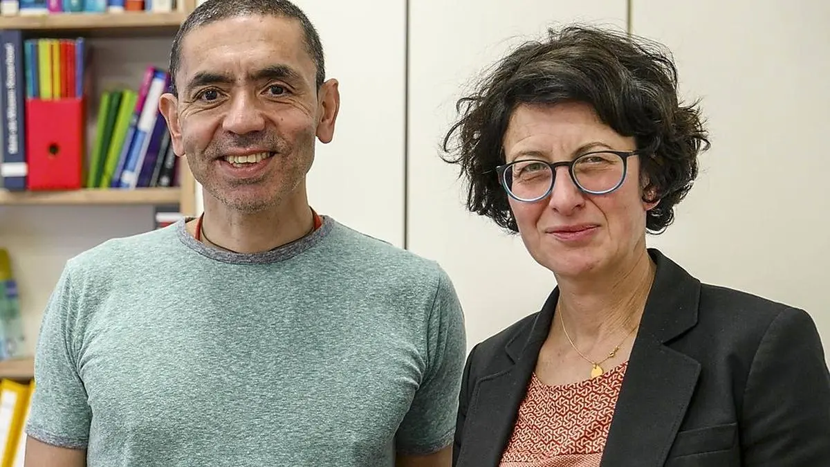 Biontech-Gründer: Ugur Sahin und Özlem Türeci