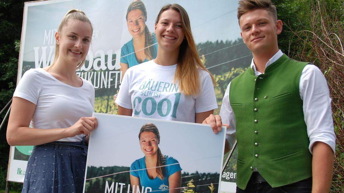 Juliana Schriebl, Katrin Dokter und Michael Gugl