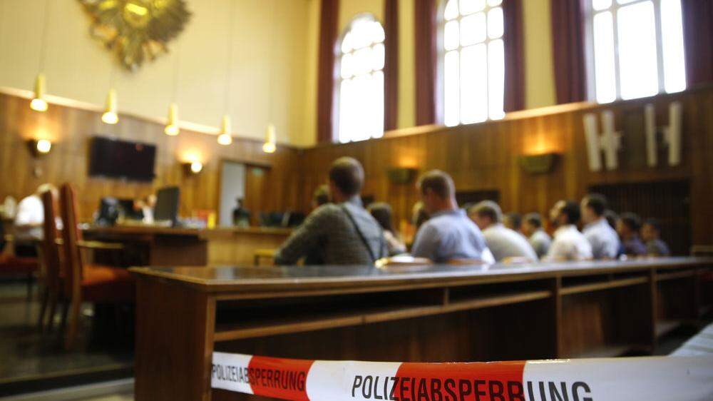 Prozess gegen Identitäre im Sommer 2018 in Graz