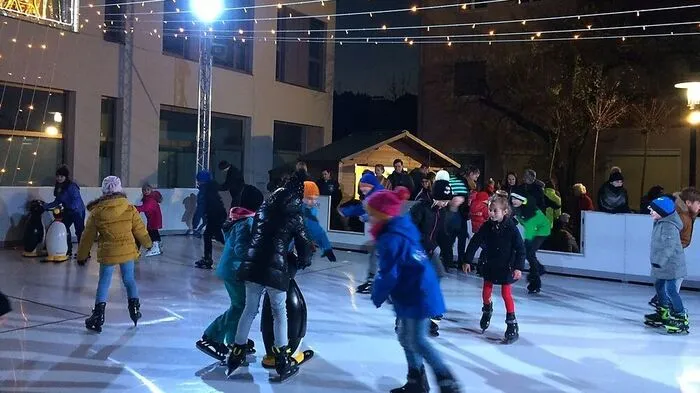 Der Kunsteislaufplatz wurde Donnerstagnachmittag eröffnet