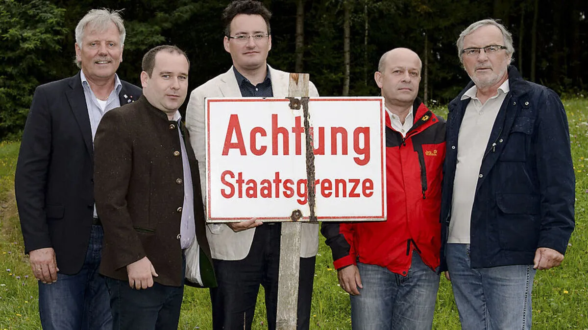 Visotschnig, Haselmayer, Köchl, Hribar, Grilc (von links)