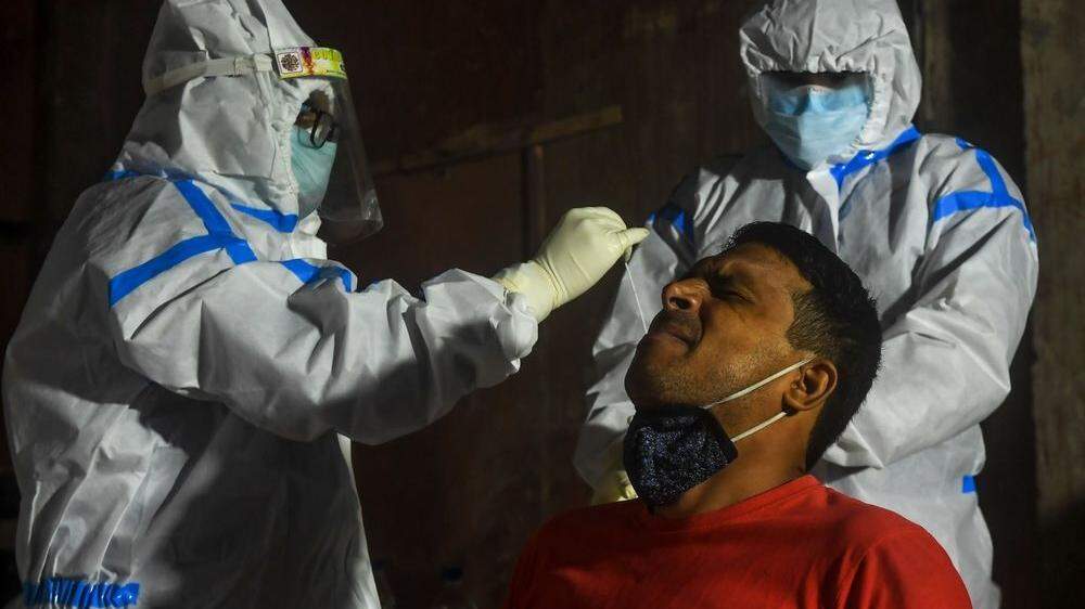 Indien ist das dritte Land nach den USA und Brasilien mit über einer Million Corona-Infizierten 