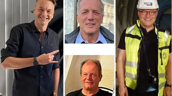 Markus Riedler (l.) wird im August Ehrenbürger von Eisenerz, Heinz-Peter Koch (M.o.), Gerhard Edelbauer (u.) und Robert Galler (r.) bekommen das "Historische Wappen in Gold" verliehen.