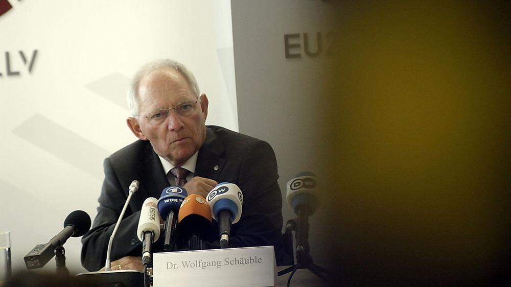 Mehr Transparenz: Deutschlands Finanzminister Schäuble