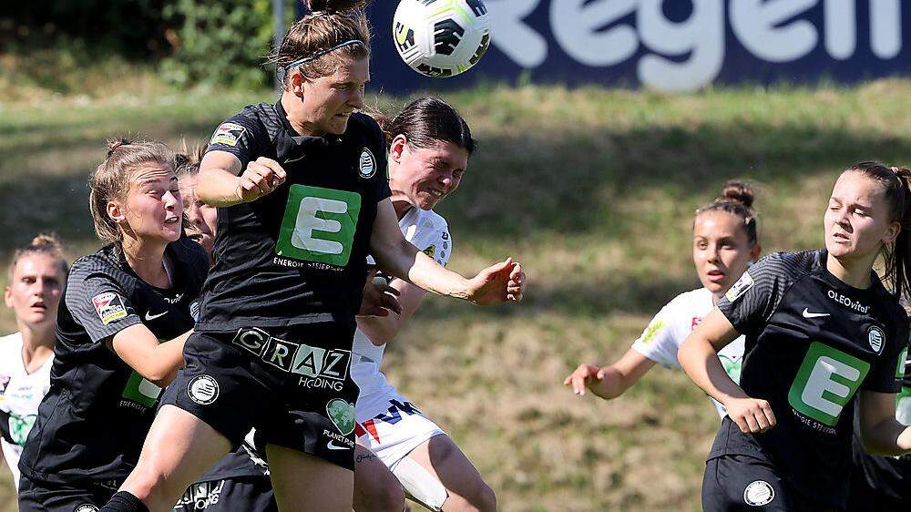 Sophie Maierhofer und der SK Sturm jubelten über den dritten Sieg in Folge