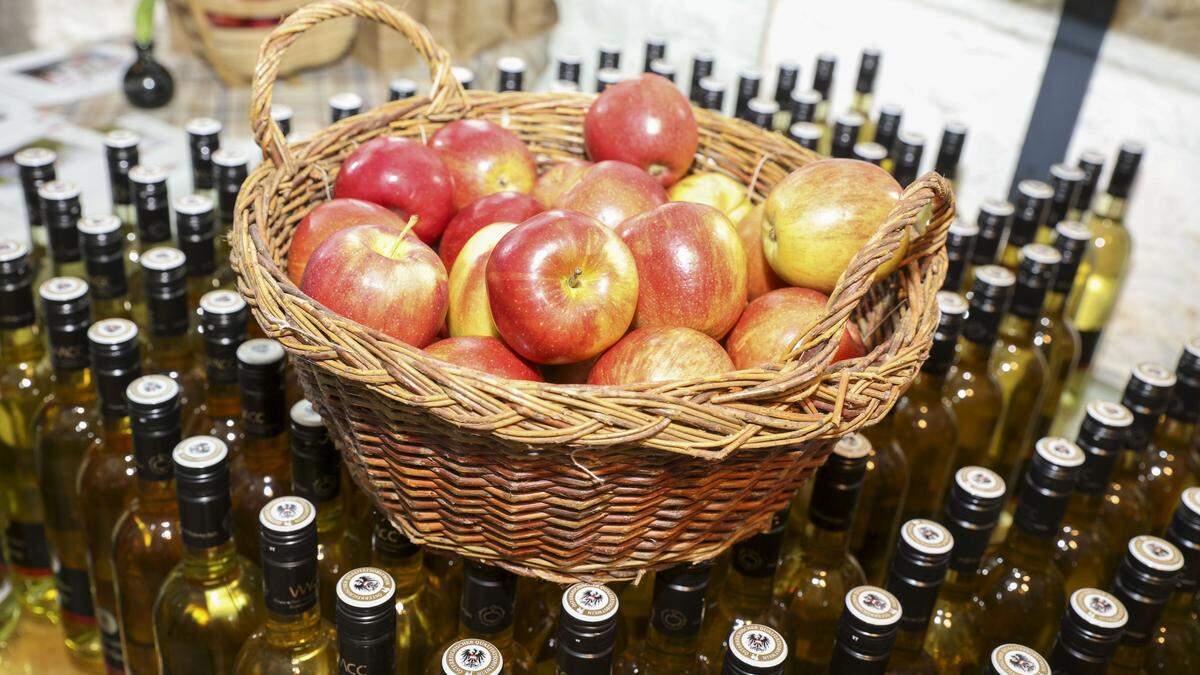 Äpfel und die aus ihnen gewonnenen Produkte stehen im Zentrum der Mostbarkeiten-Messe