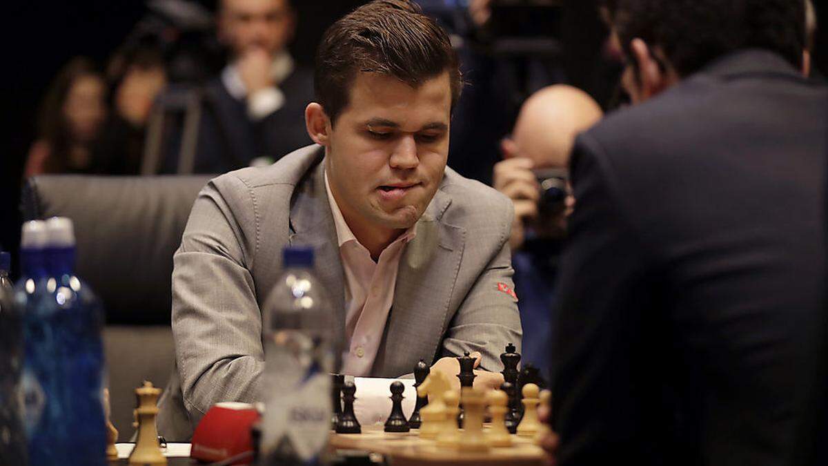 Magnus Carlsen setzte sich denkbar knapp durch