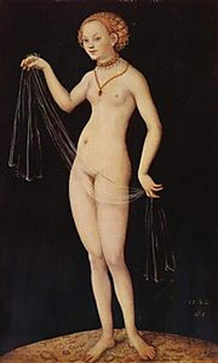 Lucas Cranach der Ältere: "Venus", 1532, zu sehen im Städel Museum