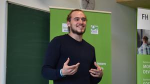 Der Trofaiacher Osama Ali erzählte von seinem Leben als Klippenspringer und Influencer