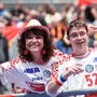 Die Stimmung bei den Fans ist ausgelassen (hier beim Spiel Kroatien gegen Montenegro